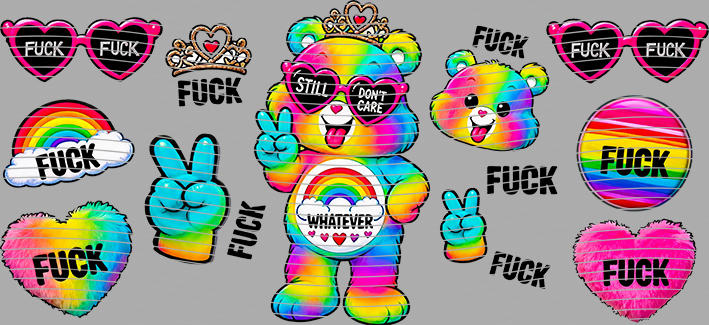 16oz Care Bears-Be-310